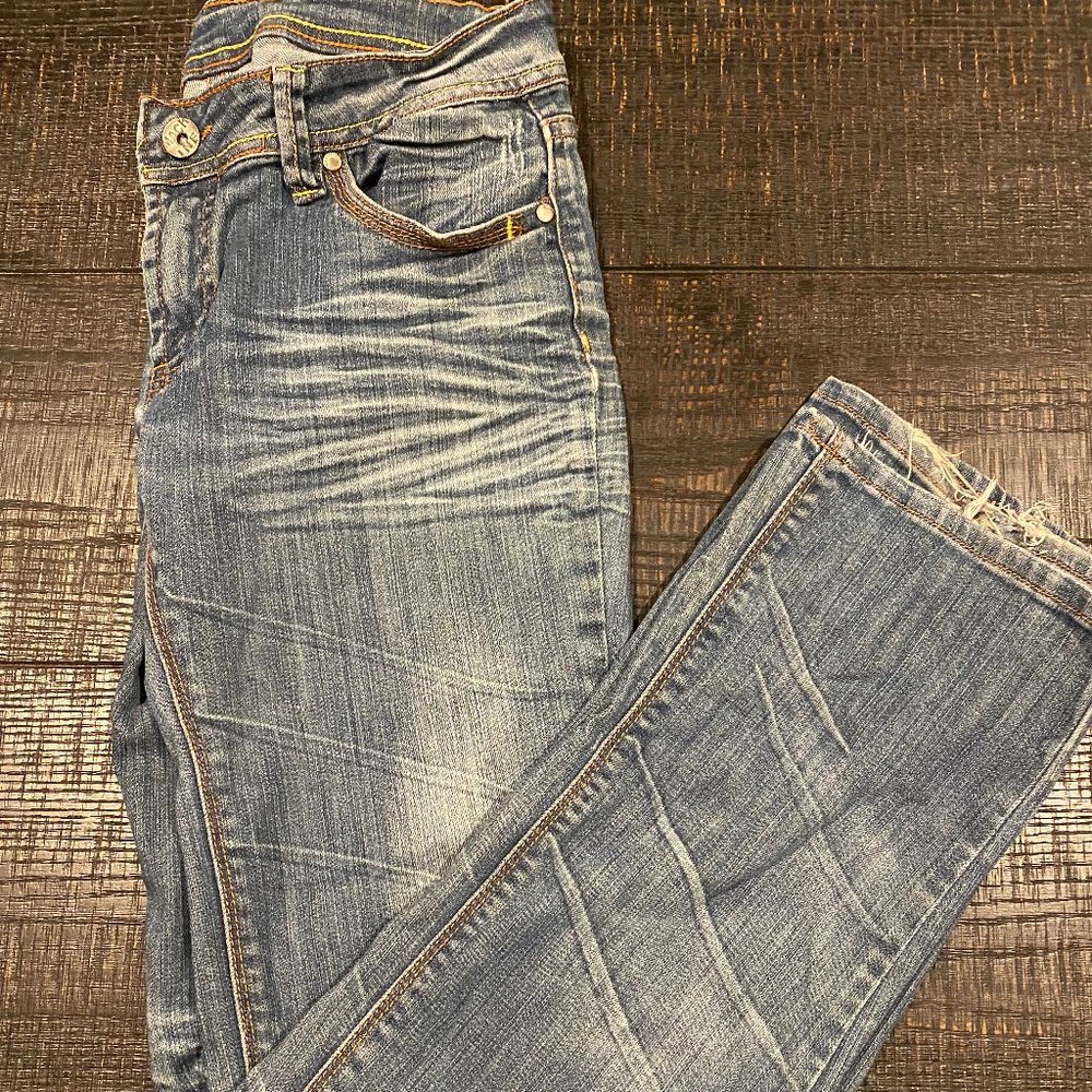 Machine nouvelle mode distressed Jean's sz 32